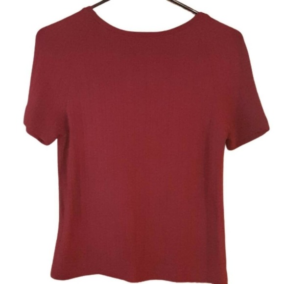 3x1 Slim Knit Henley - /Red - Picture 5 of 9